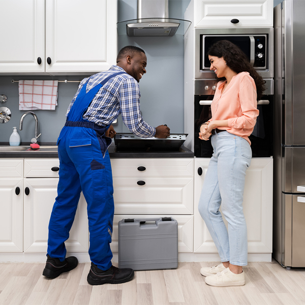 can you provide an estimate for cooktop repair before beginning any work in Chestnut Mountain